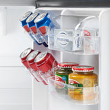 Danby 10.1 cu. ft. Top Mount Apartment Size Fridge in Stainless Steel - (DFF101B1BSLDB) - DANBY