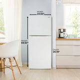 Danby 10.1 cu. ft. Top Mount Apartment Size Fridge in White - (DFF101B2WDB) - DANBY