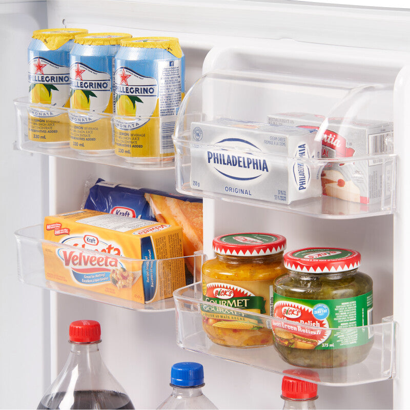Danby 10.1 cu. ft. Top Mount Apartment Size Fridge in White - (DFF101B2WDB) - DANBY