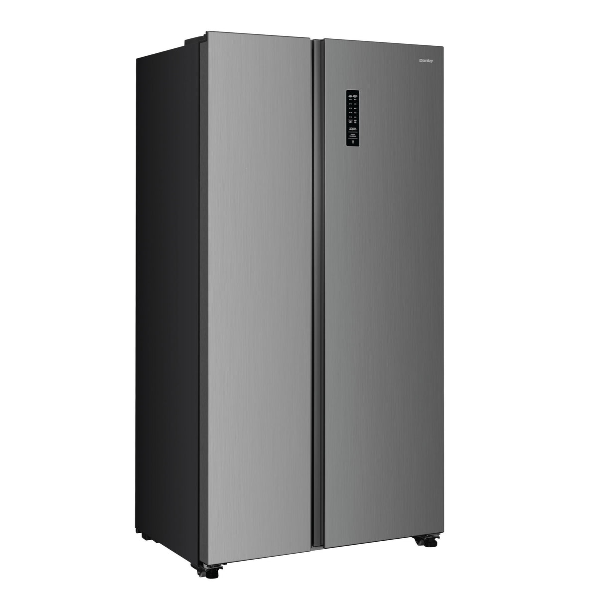 21.2 Cu. Ft. Side-by-side Refrigerator Look - (DFF212B1SLDB) - DANBY