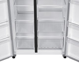 21.2 Cu. Ft. Side-by-side Refrigerator Look - (DFF212B1SLDB) - DANBY