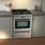 24" ELITE Series Gas Range - (DGR24P3S) - AVANTI