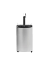 Danby 5.4 cu. ft. Dual-Tap Keg Cooler in Stainless Steel - (DKC054A1BSL2DB) - DANBY
