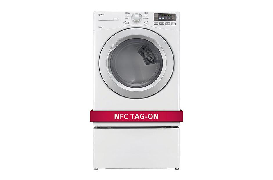 7.4 cu. ft. Ultra Large Capacity Dryer w/ NFC Tag On Technology - (DLE3170W)