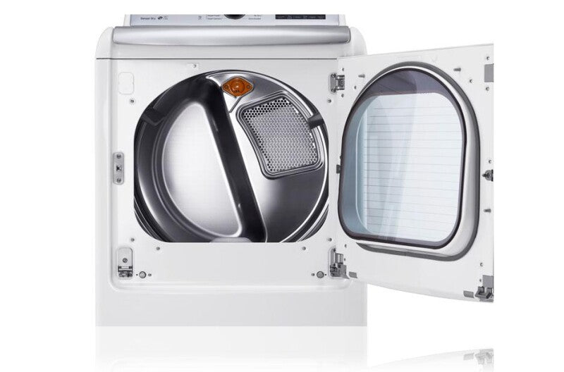 9.0 Cu. Ft. Mega Large Capacity TurboSteam™ Dryer With EasyLoad™ Door - (DLEX7700WE)