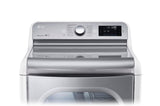 9.0 Cu. Ft. Mega Large Capacity TurboSteam™ Dryer With EasyLoad™ Door - (DLEX7700WE)