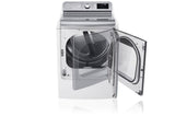 9.0 Cu. Ft. Mega Large Capacity TurboSteam™ Dryer With EasyLoad™ Door - (DLEX7700WE)