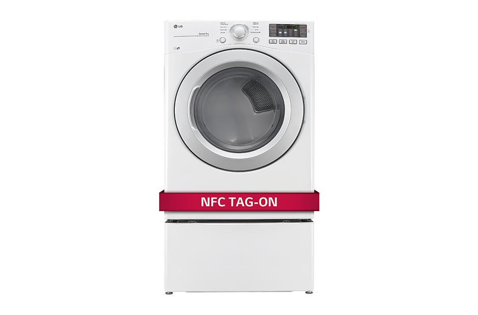 7.4 cu. ft. Ultra Large Capacity Dryer w/ NFC Tag On Technology - (DLG3171W)