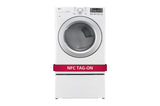 7.4 cu. ft. Ultra Large Capacity Dryer w/ NFC Tag On Technology - (DLG3171W)