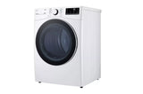 7.4 cu. ft. Ultra Large Capacity Smart wi-fi Enabled Front Load Gas Dryer with Built-In Intelligence - (DLG3601W) - LG