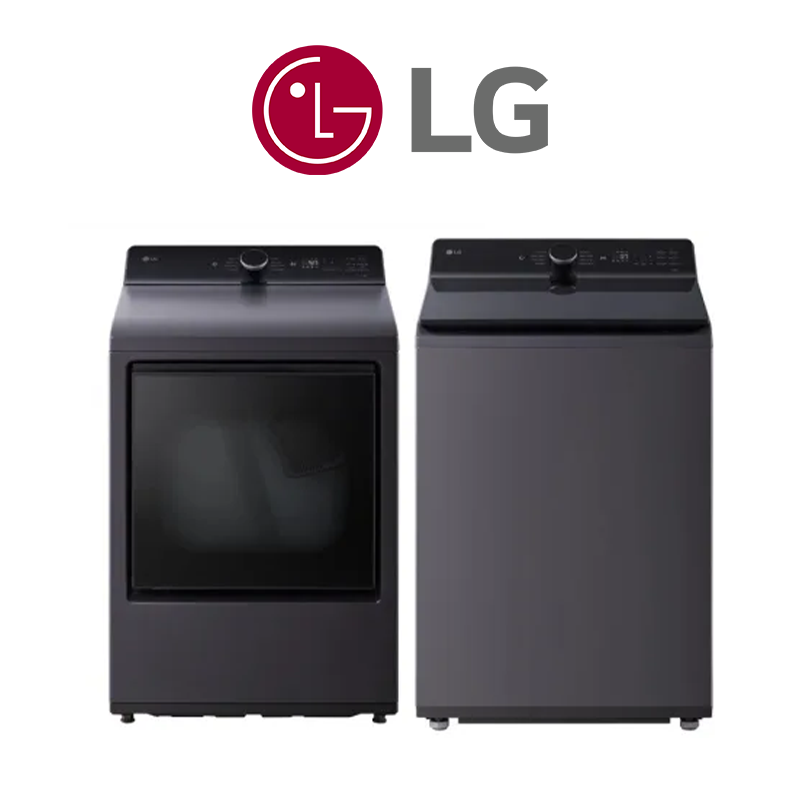 2-Piece Laundry Bundle: WT8405CB Front Load Washer + DLG8401BE Dryer