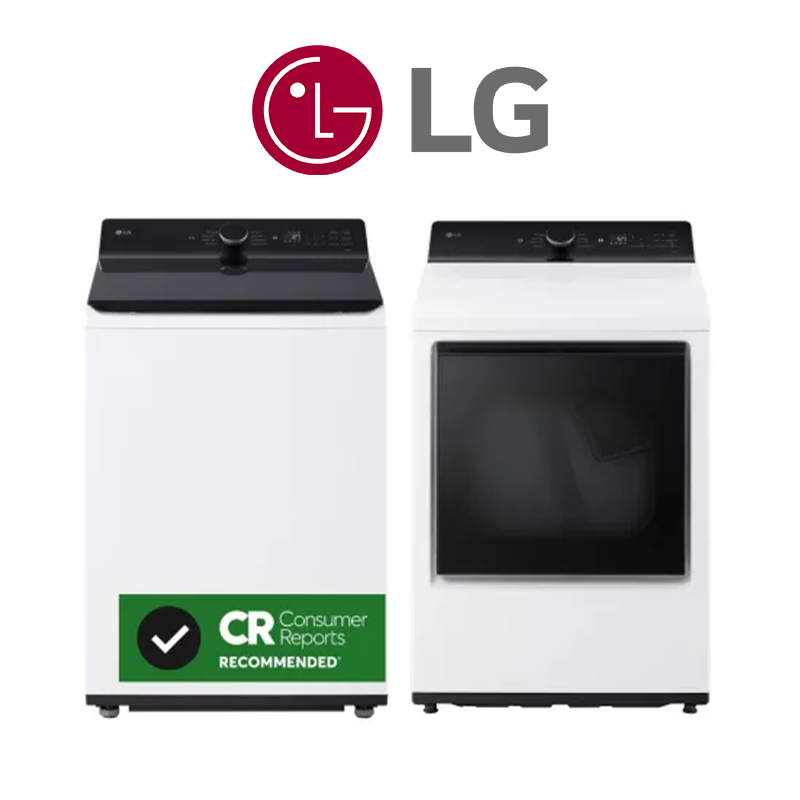 2-Piece Laundry Bundle: WT8405CW Front Load Washer + DLG8401WE Dryer