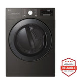 7.4 cu.ft. Smart wi-fi Enabled Gas Dryer with TurboSteam™ - (DLGX3901B)