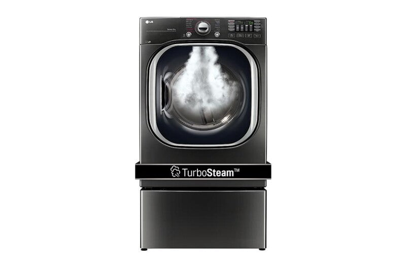 7.4 cu.ft. Ultra Large Capacity TurboSteam™ Gas Dryer - (DLGX4371K)