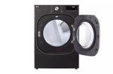7.4 cu. ft. Ultra Large Capacity Smart wi-fi Enabled Front Load Gas Dryer with TurboSteam(TM) and Built-In Intelligence - (DLGX4501B) - LG