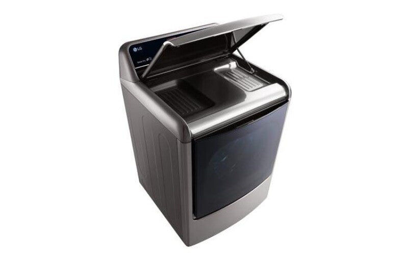9.0 cu.ft. Mega Capacity TurboSteam™ Dryer with EasyLoad™ Door - (DLGX7701VE)