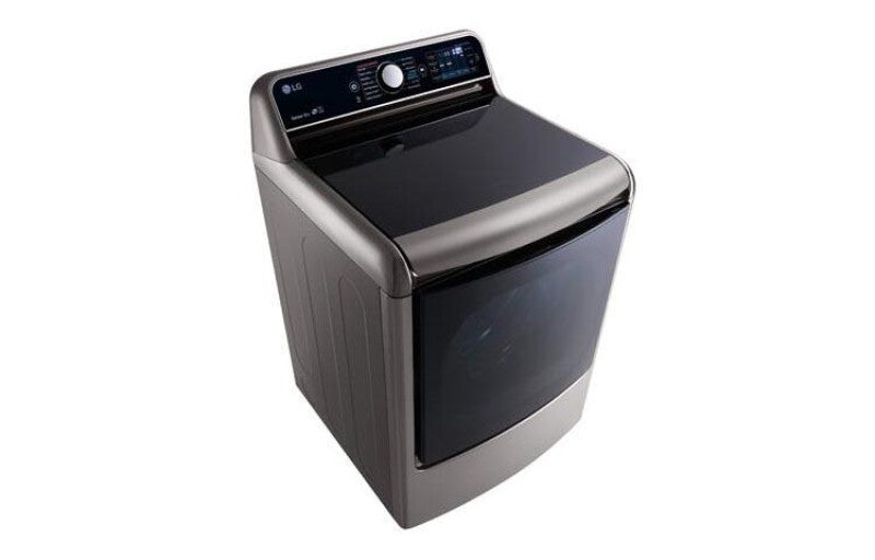 9.0 cu.ft. Mega Capacity TurboSteam™ Dryer with EasyLoad™ Door - (DLGX7701VE)