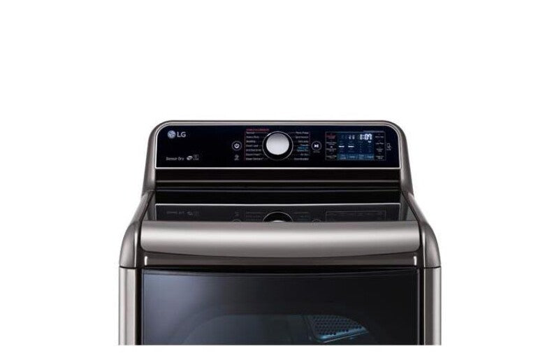 9.0 cu.ft. Mega Capacity TurboSteam™ Dryer with EasyLoad™ Door - (DLGX7701VE)