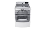 9.0 cu.ft. Mega Capacity TurboSteam™ Dryer with EasyLoad™ Door - (DLGX7701WE)