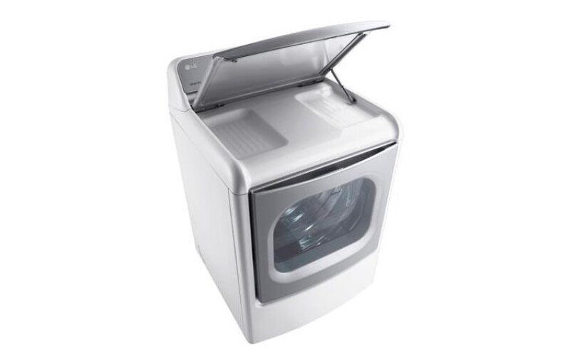 9.0 cu.ft. Mega Capacity TurboSteam™ Dryer with EasyLoad™ Door - (DLGX7701WE)