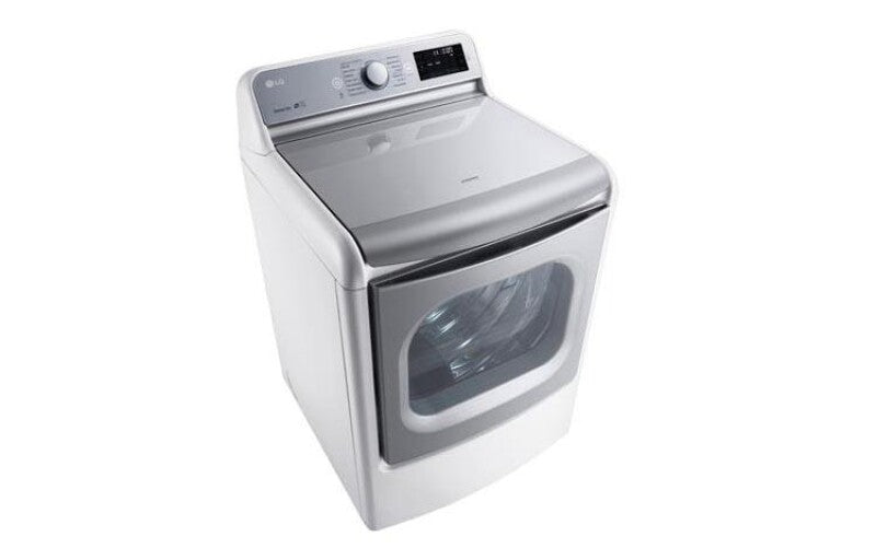 9.0 cu.ft. Mega Capacity TurboSteam™ Dryer with EasyLoad™ Door - (DLGX7701WE)