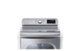 9.0 cu.ft. Mega Capacity TurboSteam™ Dryer with EasyLoad™ Door - (DLGX7701WE)