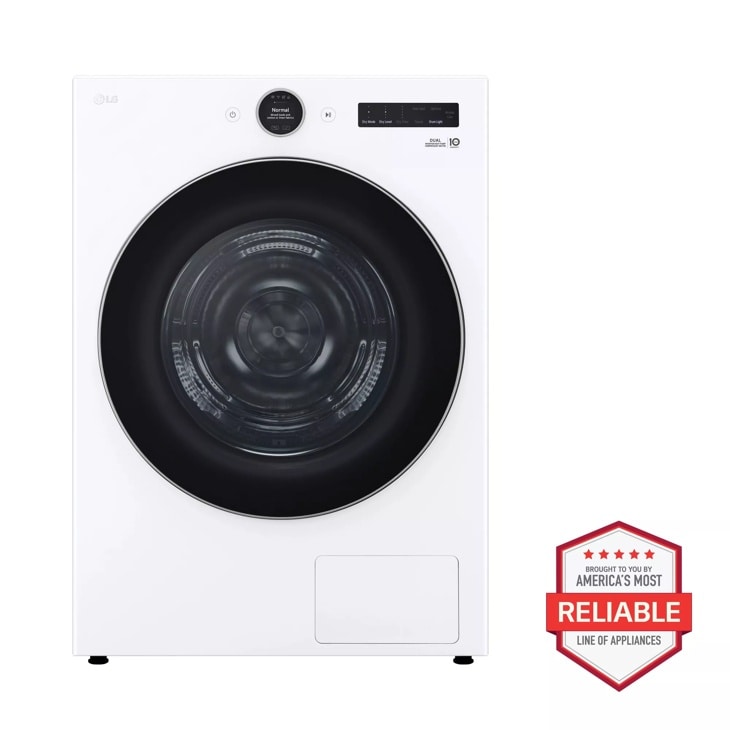 LG DLHC5502W Heat Pump Ventless Electric Dryer detail view