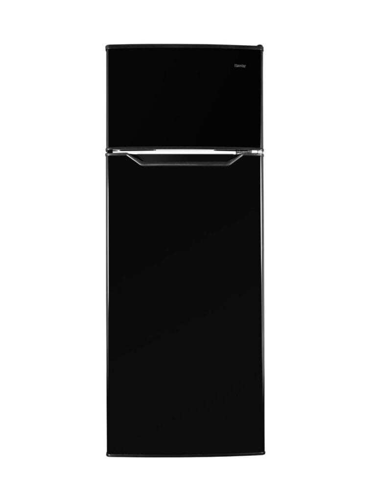 Danby 7.4 cu ft. Apartment Size Fridge Top Mount in Black - (DPF074B2BDB6) - DANBY