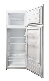 Danby DPF074V1WDB fridge with door open showing interior