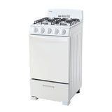 Danby 20" Wide Gas Range in White - (DR202WGLP) - DANBY