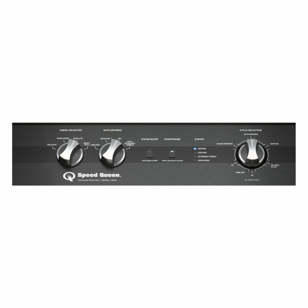 Speed Queen DR5004WE electric dryer control panel