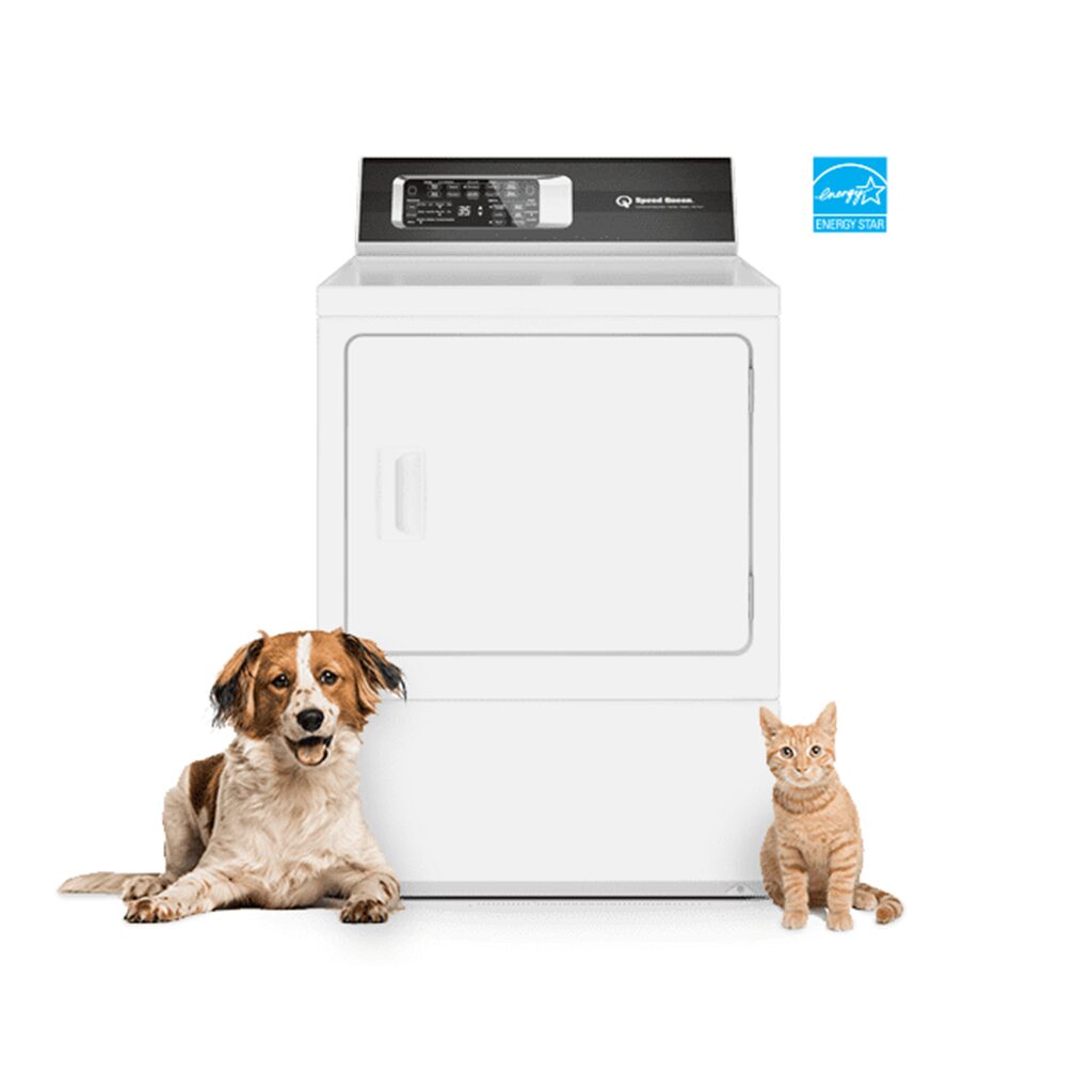 Speed Queen DR7004WE Pet Plus and Energy Star features