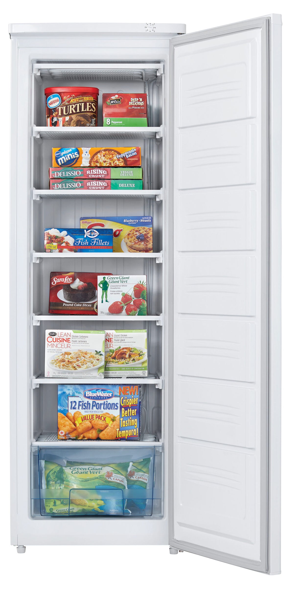 Danby 7.1 cu. ft. Upright Freezer in White - (DUF071A3WDB)