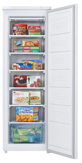 Danby 7.1 cu. ft. Upright Freezer in White - (DUF071A3WDB)