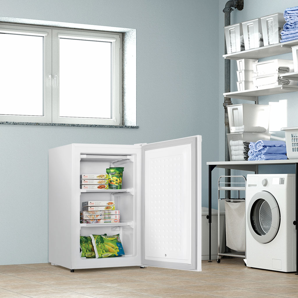Danby 3.2 cu. ft. Upright Freezer in White - (DUFM032A3WDB)
