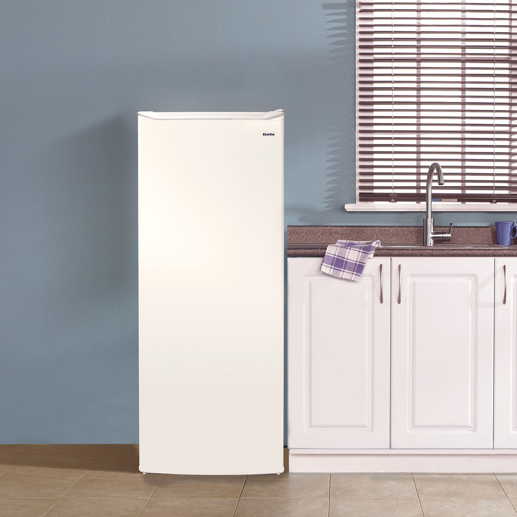 Danby 6.0 cu. ft. Upright Freezer in White - (DUFM060B2WDB)