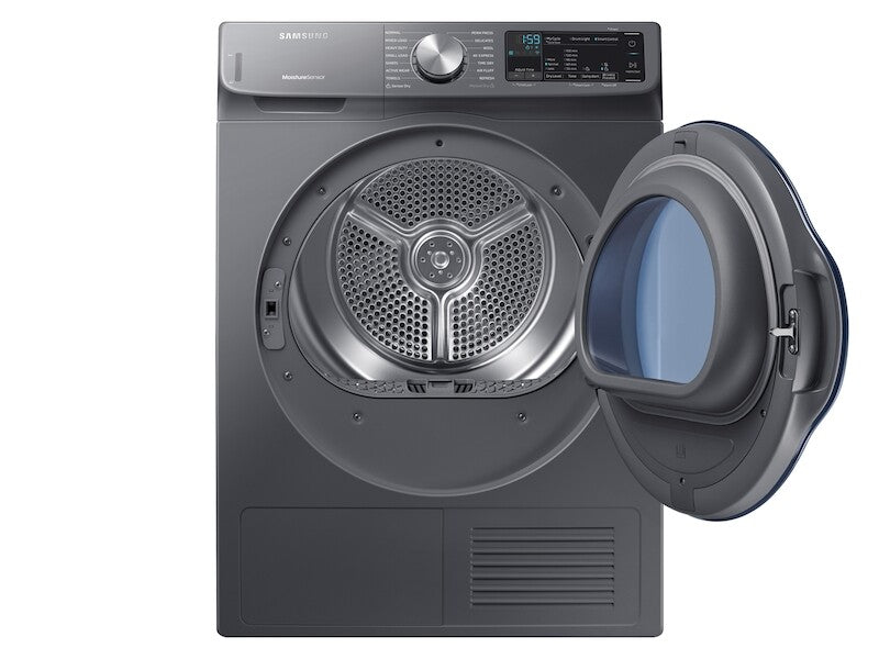 4.0 cu. ft. Heat Pump Dryer with Smart Control in Inox Grey - (DV22N6850HX) - SAMSUNG