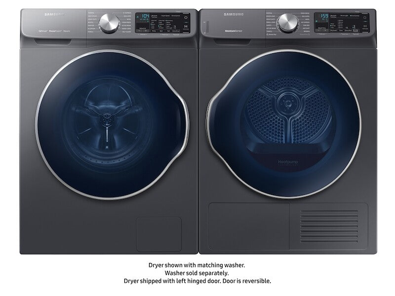 4.0 cu. ft. Heat Pump Dryer with Smart Control in Inox Grey - (DV22N6850HX) - SAMSUNG