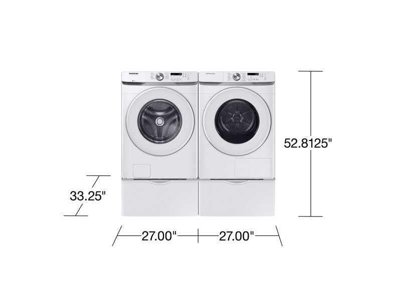 7.5 cu. ft. Ventless Hybrid Heat Pump Dryer - (DV45DG6000HWA2)