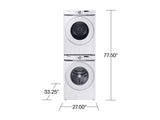 7.5 cu. ft. Ventless Hybrid Heat Pump Dryer - (DV45DG6000HWA2)