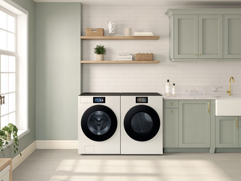 Bespoke AI 7.6 cu. ft. Ultra Capacity Front Load Dryer with AI Home & AI Optimal Dry - (DV90F53AEYA3)