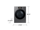 Bespoke AI 7.6 cu. ft. Ultra Capacity Front Load Dryer with AI Home & AI Optimal Dry - (DV90F53AGSA3)