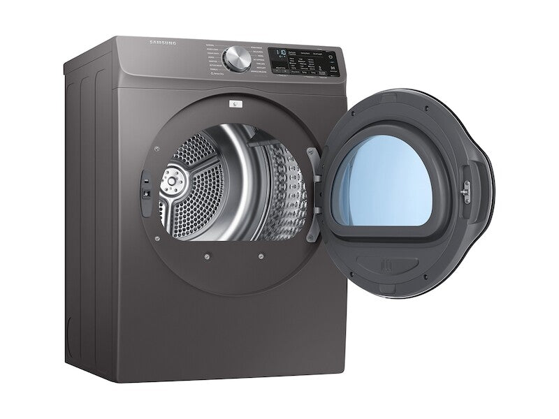 4.0 cu. ft. Electric Dryer with Smart Care in Inox Grey - (DVE22N6850X) - SAMSUNG