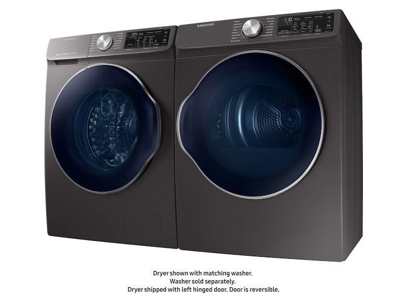 4.0 cu. ft. Electric Dryer with Smart Care in Inox Grey - (DVE22N6850X) - SAMSUNG
