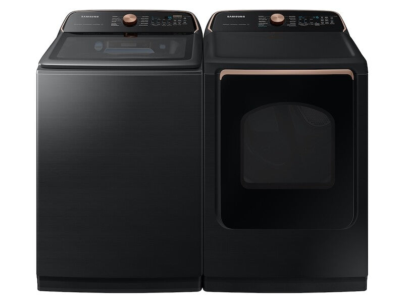 7.4 cu. ft. Smart Electric Dryer with Pet Care Dry and Steam Sanitize+ in Brushed Black - (DVE54CG7550VA3)