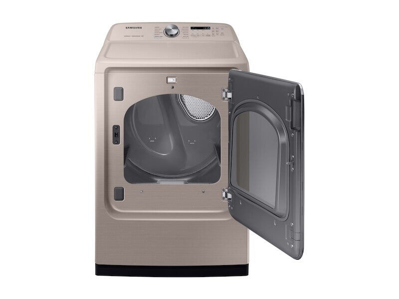 7.4 cu. ft. Electric Dryer with Steam Sanitize+ in Champagne - (DVE54R7600WA3)