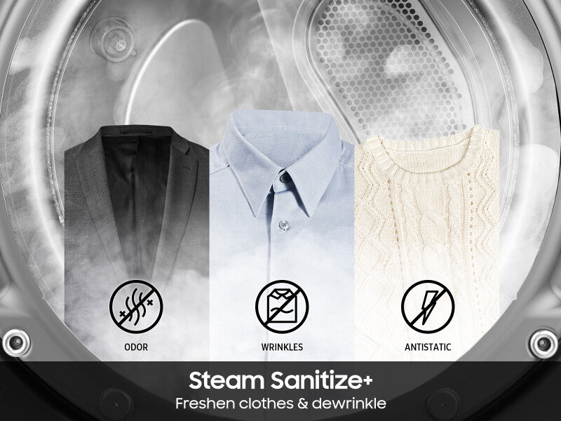 7.4 CF Smart Electric Dryer with Steam Sanitize - (DVE55CG7500EA3)