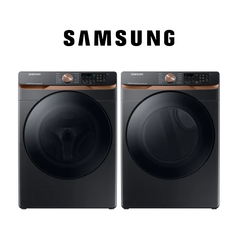 2-Piece Laundry Bundle: WF50BG8300AV Front Load Washer + DVG50BG8300V Gas Dryer