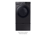 7.5 cu. ft. Smart Gas Dryer with Steam Sanitize+ in Black Stainless Steel - (DVG50R8500WA3)