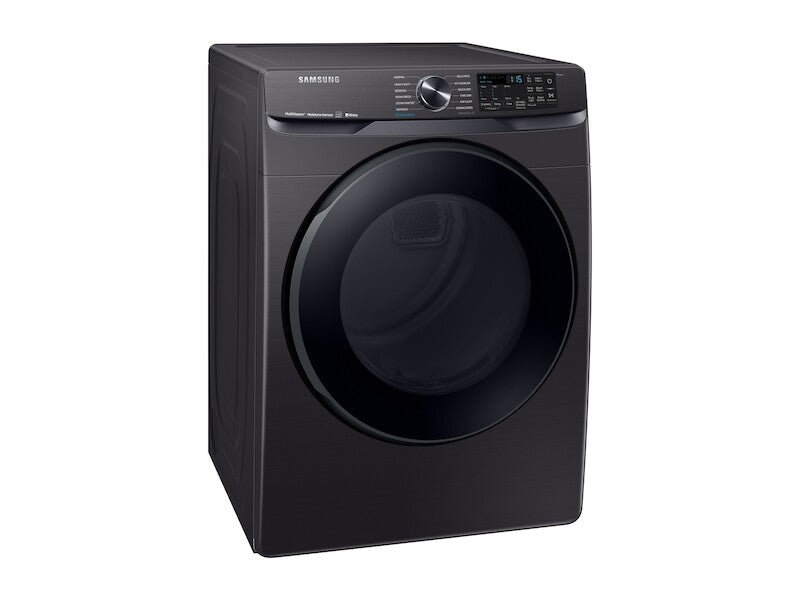 7.5 cu. ft. Smart Gas Dryer with Steam Sanitize+ in Black Stainless Steel - (DVG50R8500WA3)